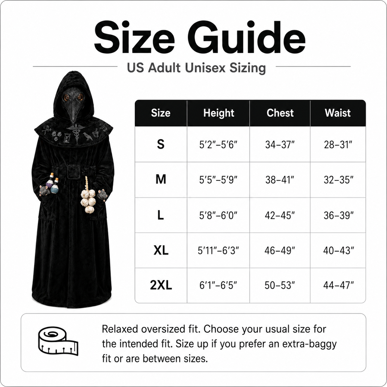 AfterDark Comfy Plague Doctor Robe