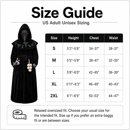 AfterDark Comfy Plague Doctor Robe
